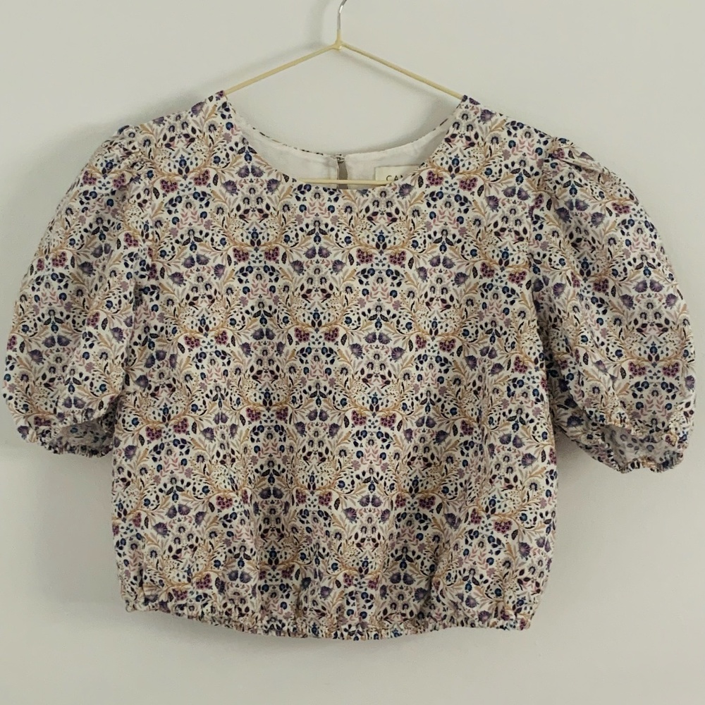 Cami NYC Flor Crop Top